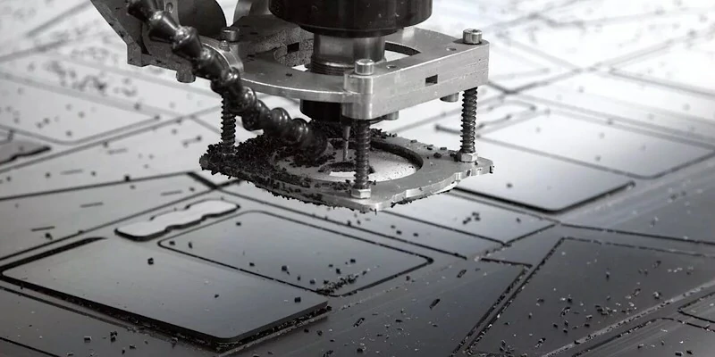 CNC processing method of aluminum nitride ceramics